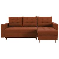 Ecksofa Asti Rostfarben S: 232x141x cm - Rostfarben, Design, Textil (232/141cm) - MID.YOU