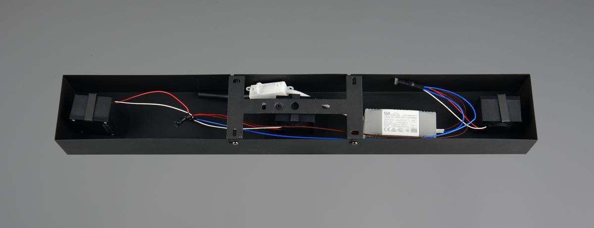 ZÁVĚSNÉ LED SVÍTIDLO SESTINE - černá, Moderní, kov/plast (60/9/150cm) - Mömax