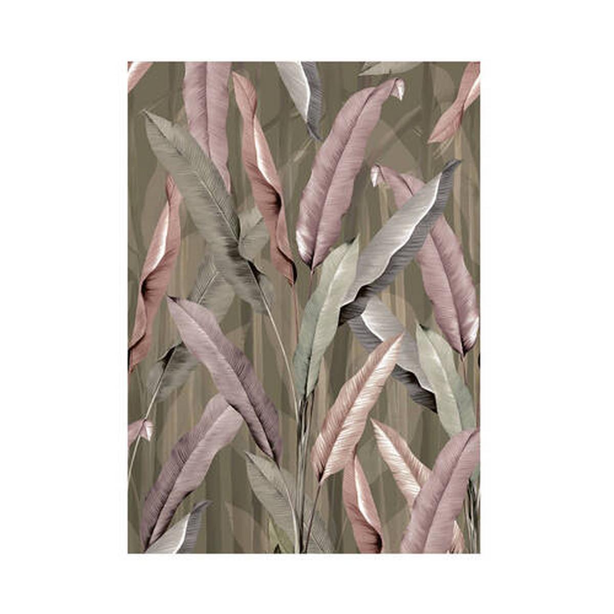 Fototapete Vayen - Altrosa/Grün, Trend, Papier/Kunststoff (200/280cm)