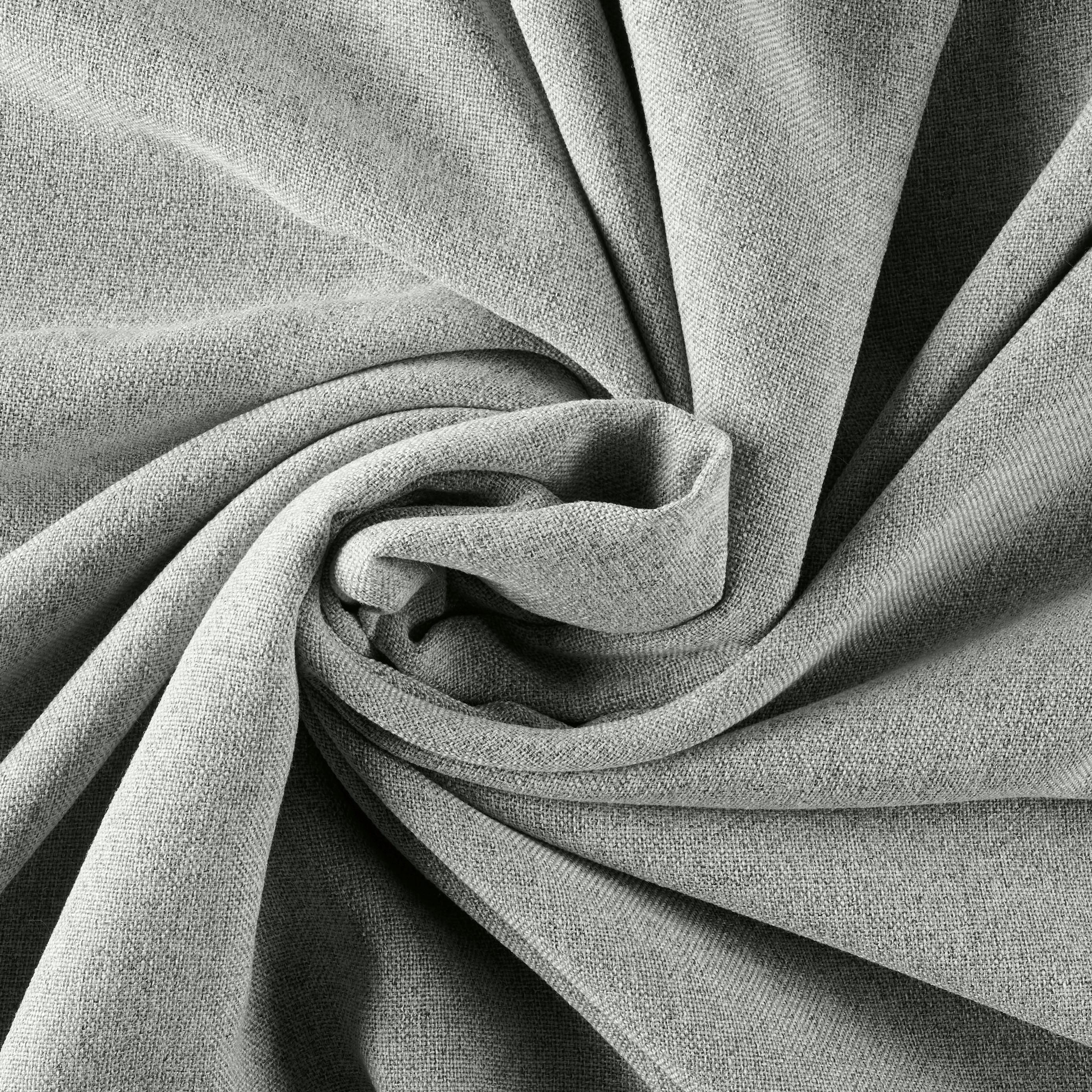 Hotový závěs Ben, 135/245cm, stříbrná - barvy stříbra, Moderní, textil (135/245cm) - Modern Living