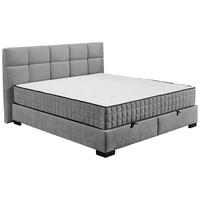 Boxbett Mit Bettkasten 160x200 Cm Nagol A - Anthrazit/Schwarz, MODERN, Holzwerkstoff/Textil (160/200cm) - MID.YOU
