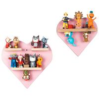 Kinderregal Boarti Rosa B: 27 Cm - Rosa, MODERN, Holzwerkstoff (27/27/5cm) - MID.YOU