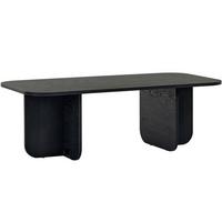 COUCHTISCH Akira Schwarz L: 120cm - Schwarz, Design, Holzwerkstoff (120/60/41cm) - MID.YOU