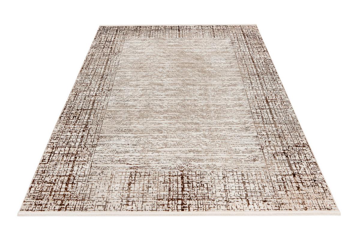 Flachwebteppich My Memphis 380 - Beige, Basics, Textil (200/290cm) - Obsession