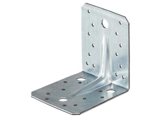 Winkelverbinder Stahl - Alufarben, KONVENTIONELL, Metall (9/10,5cm) Winkelverbinder Stahl - Alufarben, KONVENTIONELL, Metall (9/10,5cm)