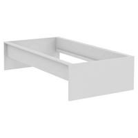 Unit Elements Bettrahmen 90x200 cm Weiß - Weiß, KONVENTIONELL, Holzwerkstoff (90/200cm) - Ondega