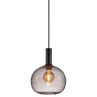 Hängeleuchte Alton Schwarz D: 25 Cm - Schwarz, Basics, Glas/Metall (25/325cm) - Nordlux