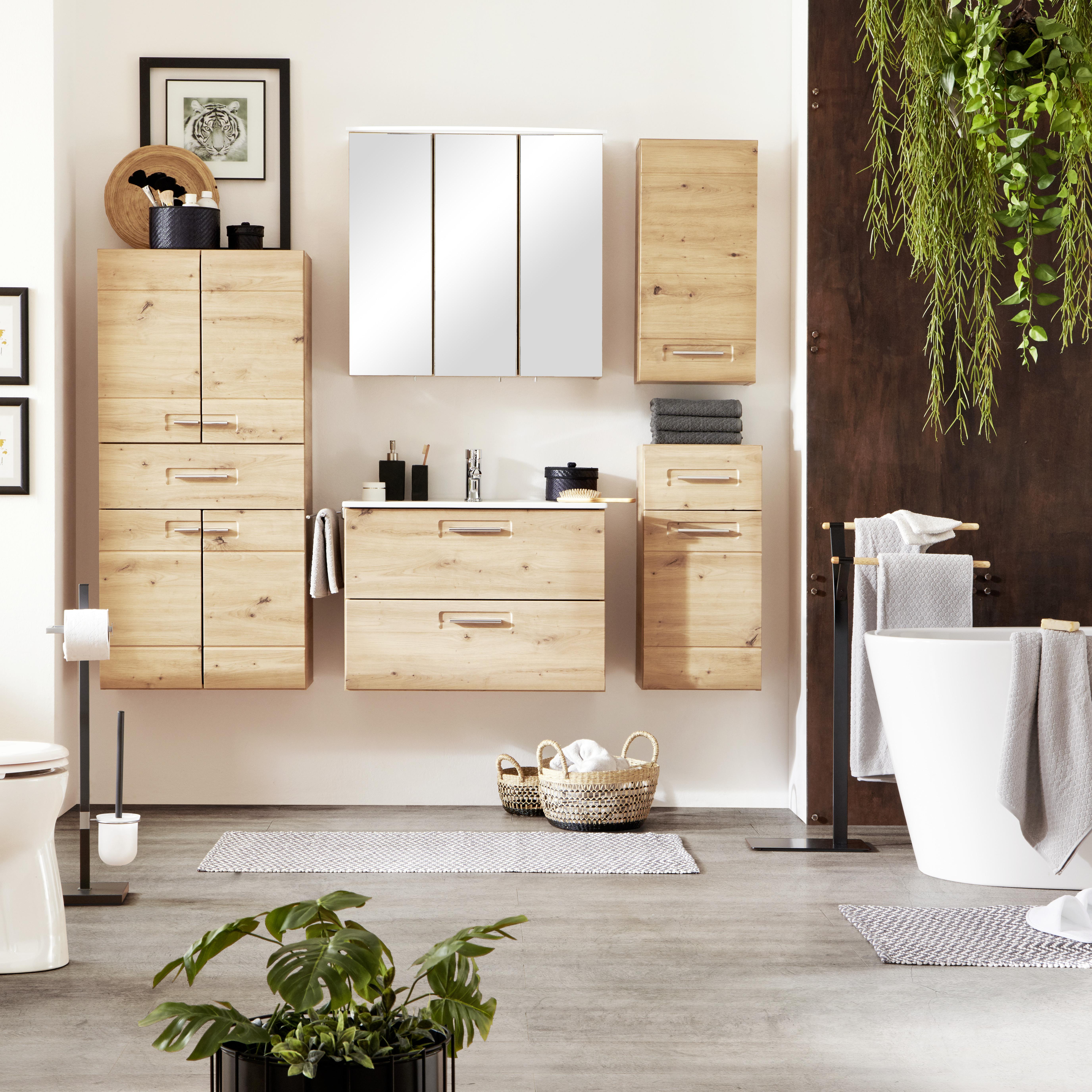 Luca Bessoni Unterschrank Mit Soft-Close Avensis B: 35 cm, Eiche Dekor