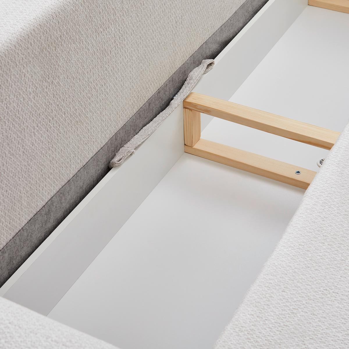 3-sitzer-sofa Mit Schlaffunktion Siena B: 245 Cm - Hellgrau/Schwarz, Design, Textil (245/85/92cm) - Livetastic