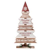 Dekobaum Tim - Rot/Braun, Basics, Holzwerkstoff (40/75cm)