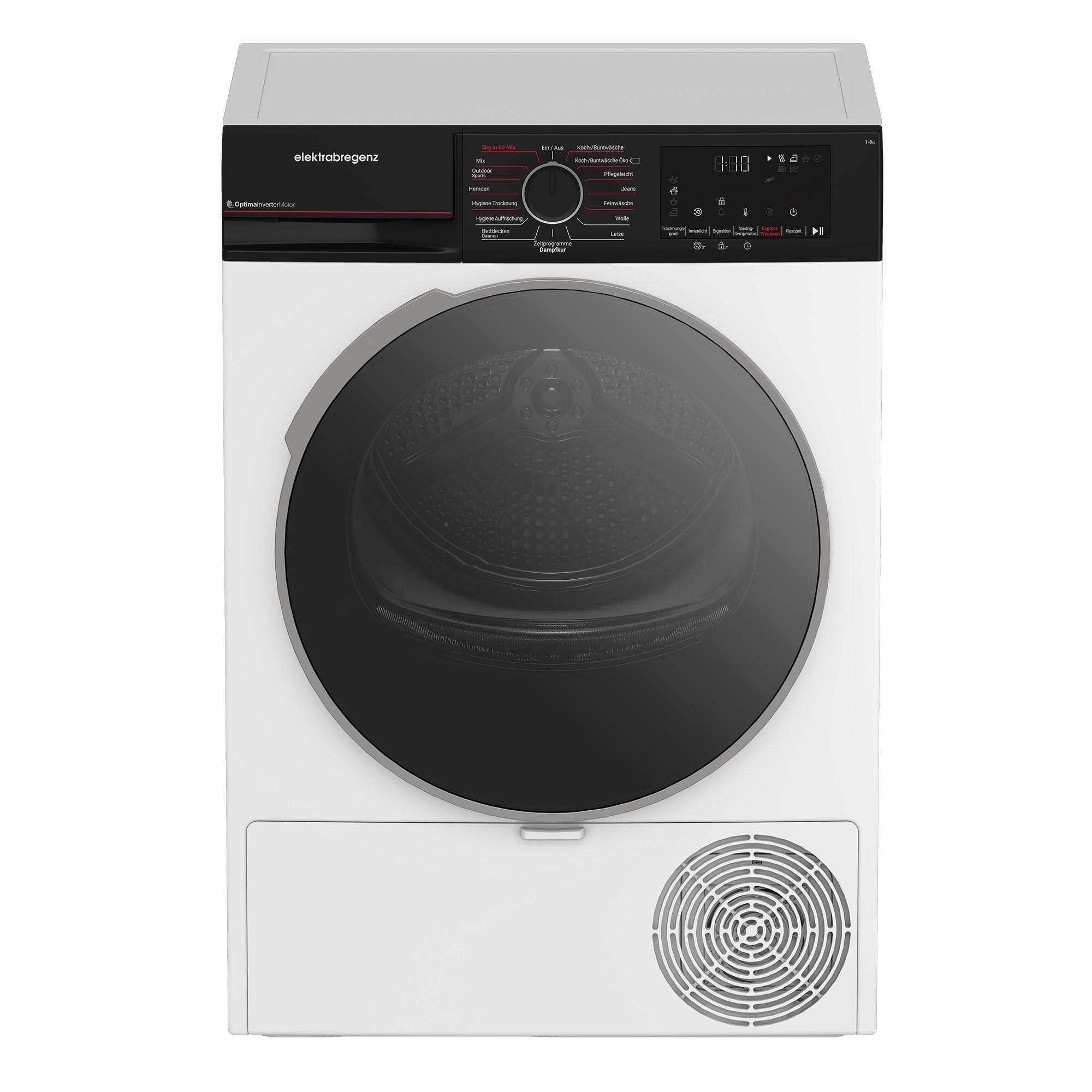 Wärmepumpentrockner TKFX84302H Füllmenge ca. 8 kg, EEKL: C - Basics (59,8/84,6/60,8cm) - Elektra Bregenz