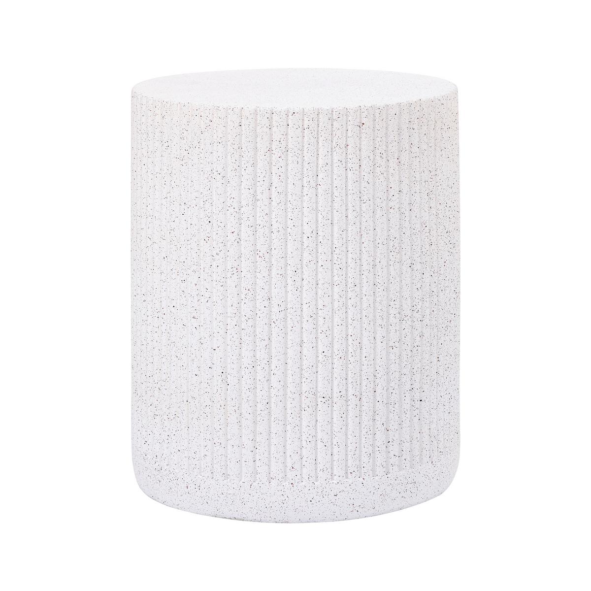 TABURETKA JASPER -TREND- - biela, Modern, kameň (39/48cm) - Mömax