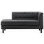 Chaiselongue Viola - tmavosivá, Moderný, kov/drevo (157/74/71cm) - Modern Living Chaiselongue Viola - tmavosivá, Moderný, kov/drevo (157/74/71cm) - Modern Living