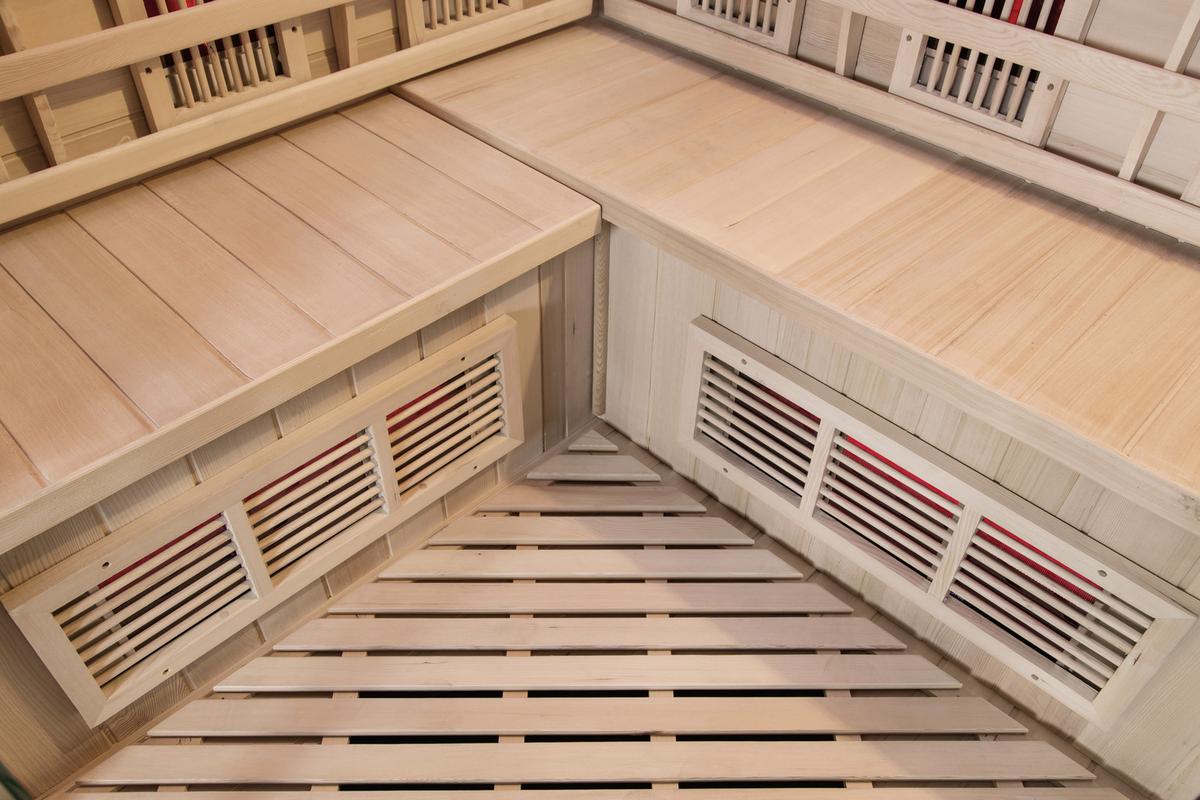 Infrarotkabine 3-4 Personen 150x200x65cm Oslo - MODERN (150/200/65cm)