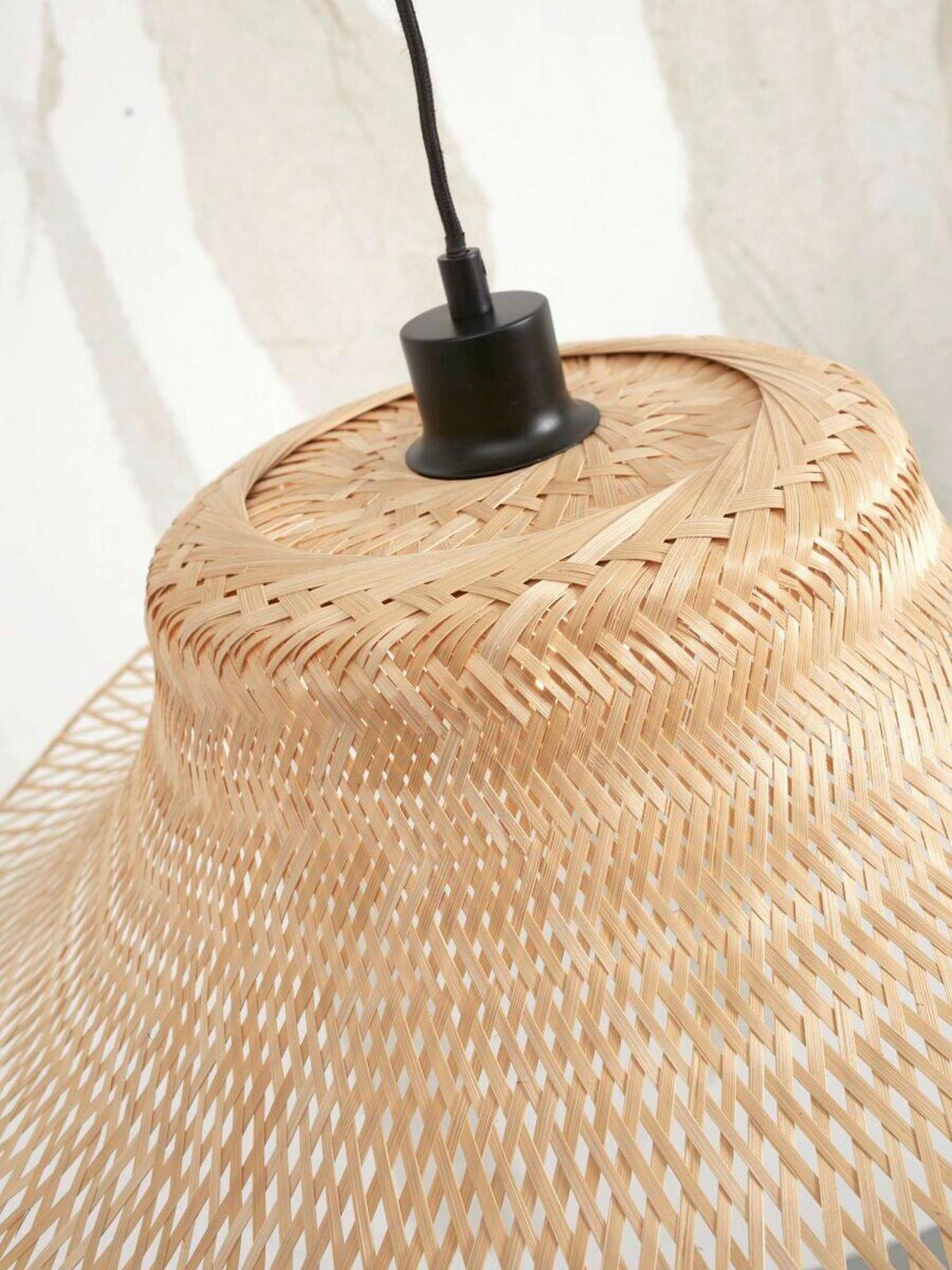 Hängeleuchte Ibiza/h65/n - Naturfarben, Trend (50/50/15cm) - Good & Mojo