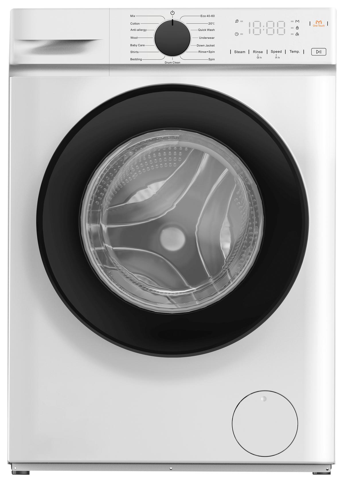 Waschmaschine Nabo "wm 1060", Füllmenge ca. 6 Kg - Weiß, Basics, Metall (60/84,7/46,5cm) - Nabo