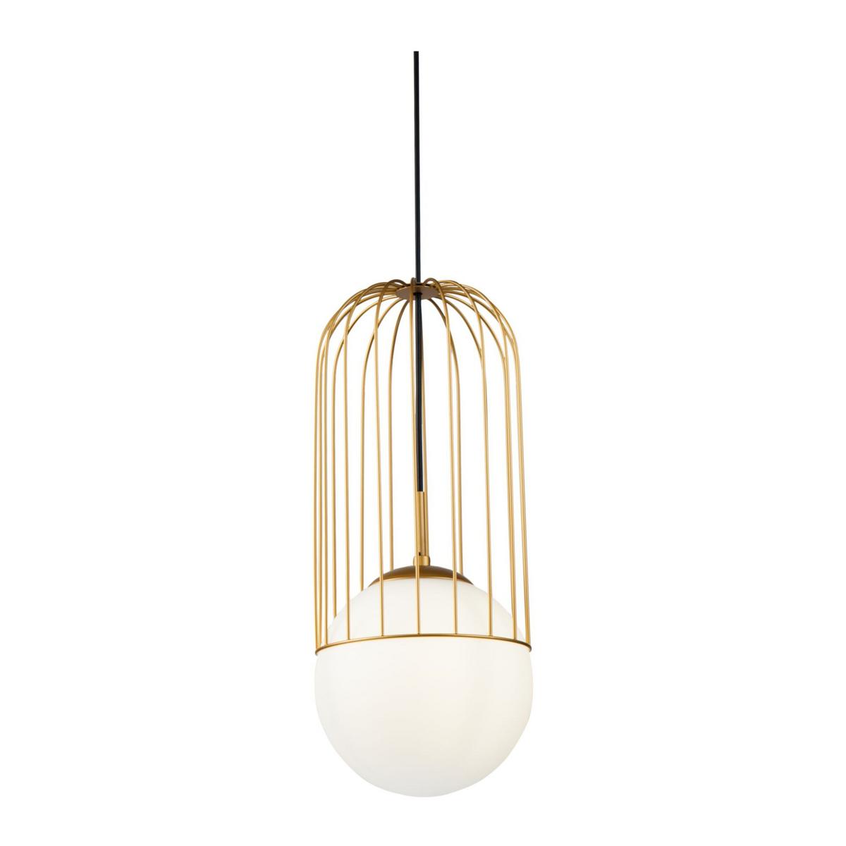 Pendelleuchte Telford - Goldfarben, Basics, Glas/Metall (20/48cm) - MAYTONI