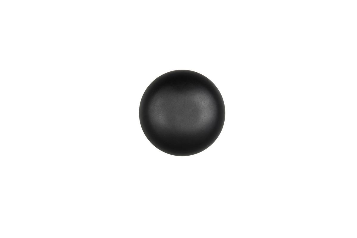 LED-Wandleuchte Davey Schwarz D: 15,5 cm - Schwarz, Design, Metall (15,5/8,4cm)