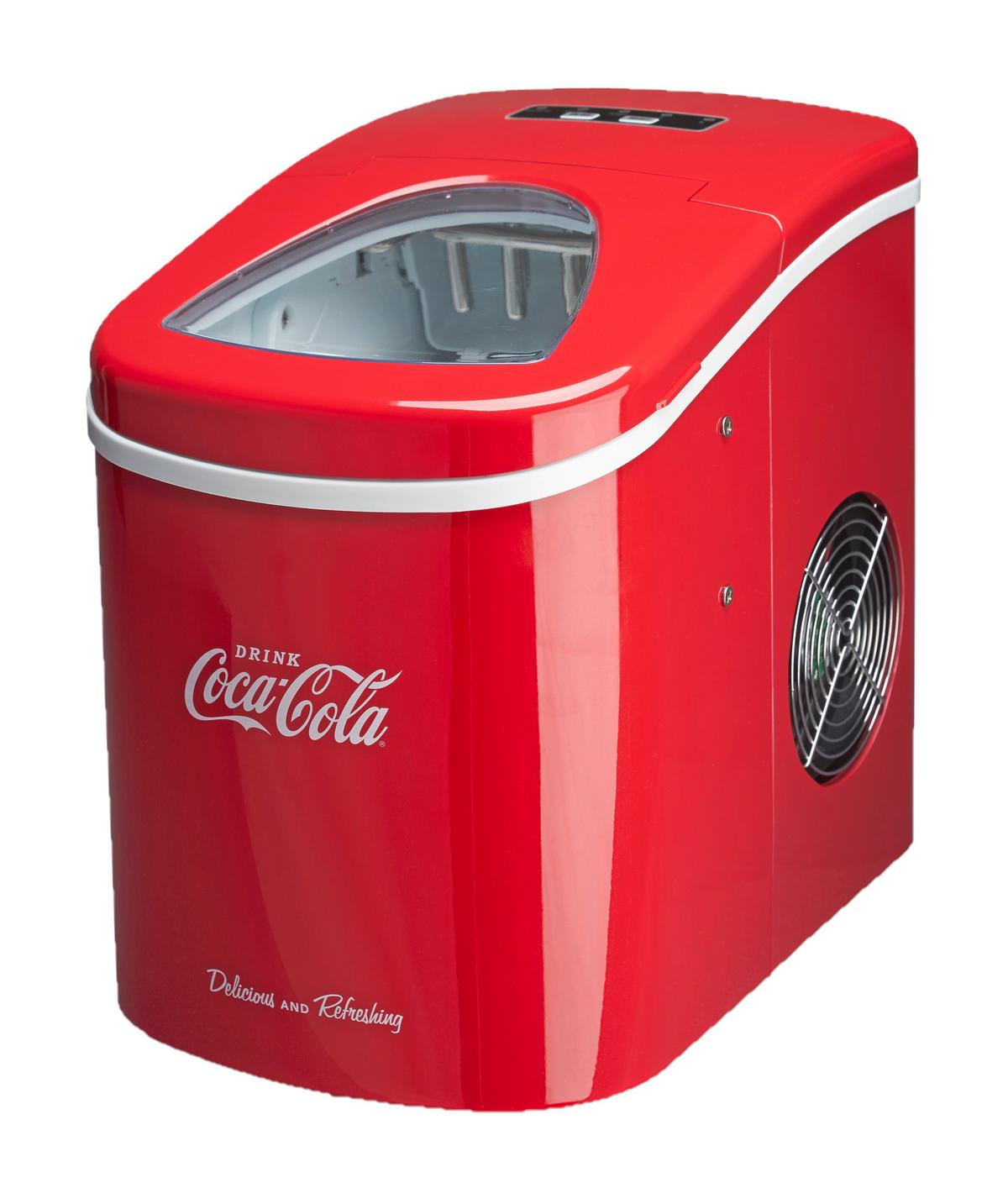 Eiswürfelmaschine Seb-14cc - Rot/Weiß, Basics, Kunststoff (24.2/32.8/35.8cm)