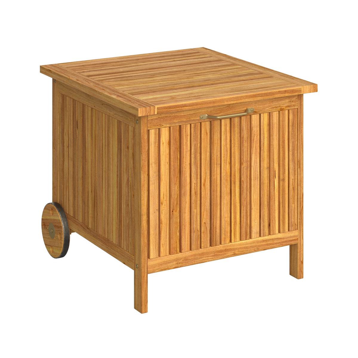 BEDNA NA POLŠTÁŘE FRANCA - barvy teak, Moderní, dřevo (55/53/60cm) - Bessagi Garden