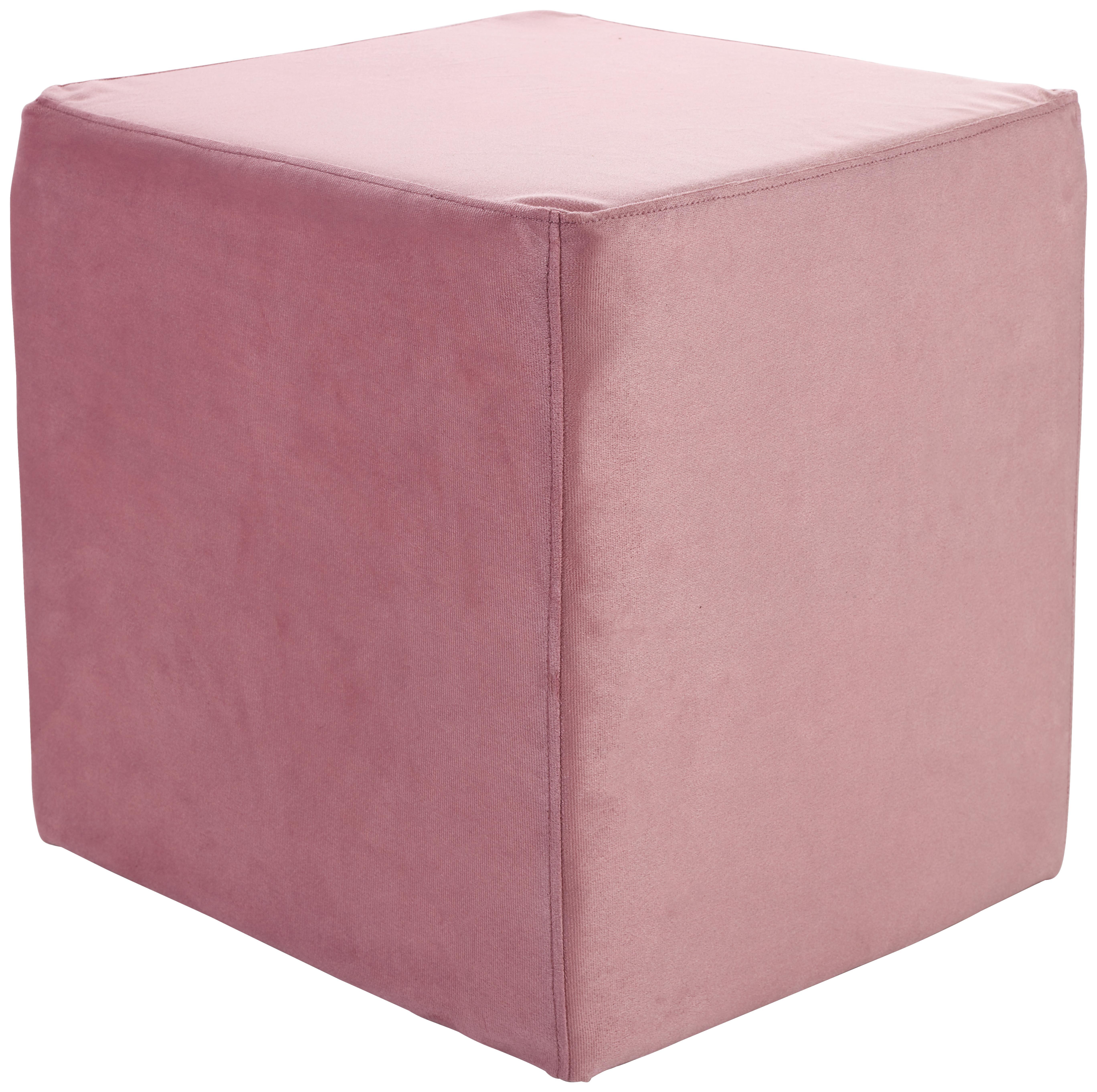 Ülőke Betty - Rózsaszín, Basics, Textil (45/45/45cm)