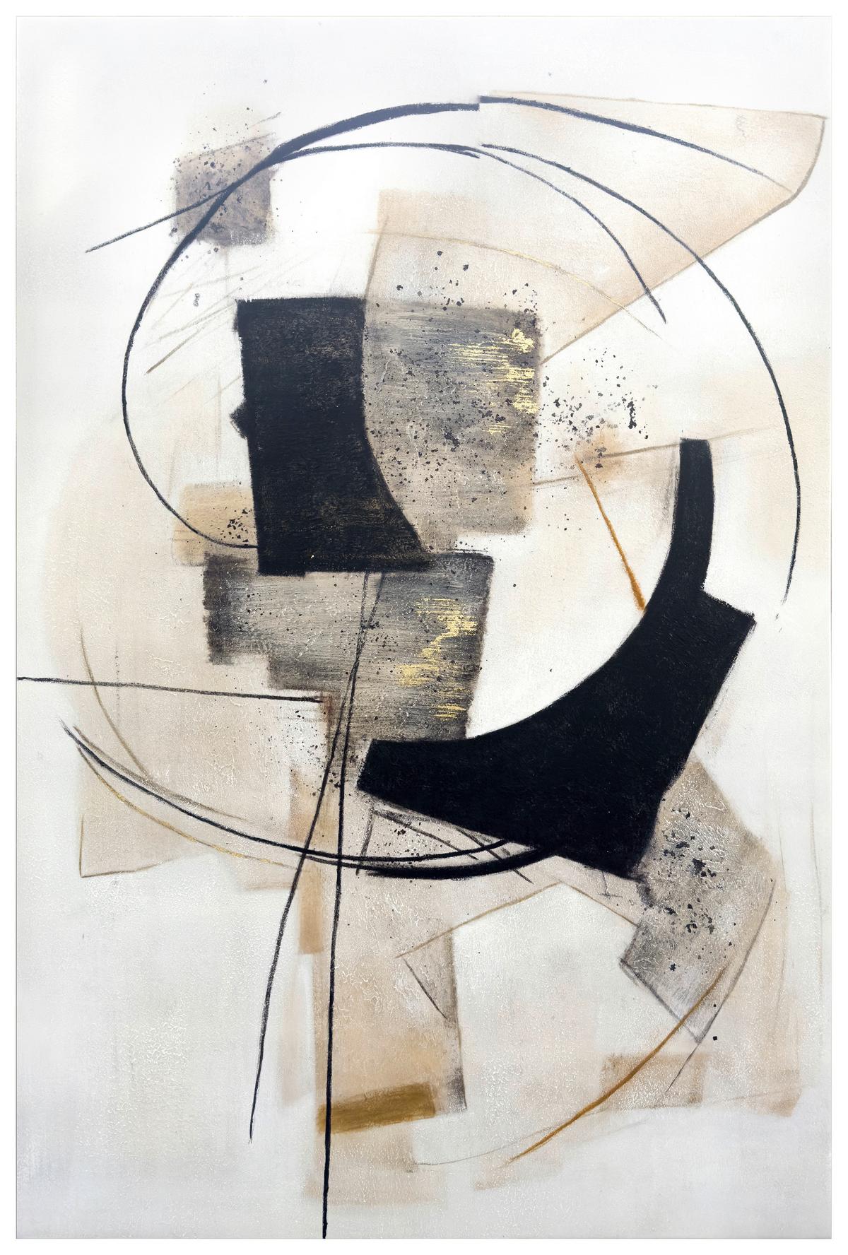 obraz na plátně ACRYL - vícebarevná, Konvenční, dřevo/textil (80/120/3,5cm) - Premium Living