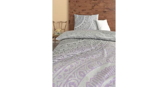 Bettwäsche Java - Lila/Grau, ROMANTIK / LANDHAUS, Textil - James Wood