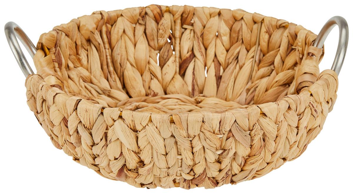 Dísztál Algimantas -S - natúr színű, Basics, természetes anyagok/fém (30/14cm) - Ondega