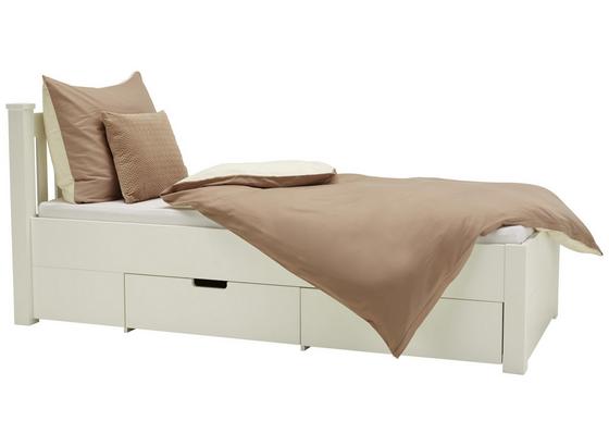 Posteľ Lyon - biela, Romantický / Vidiecky, kompozitné drevo (90/200cm) - Zandiara Posteľ Lyon - biela, Romantický / Vidiecky, kompozitné drevo (90/200cm) - Zandiara