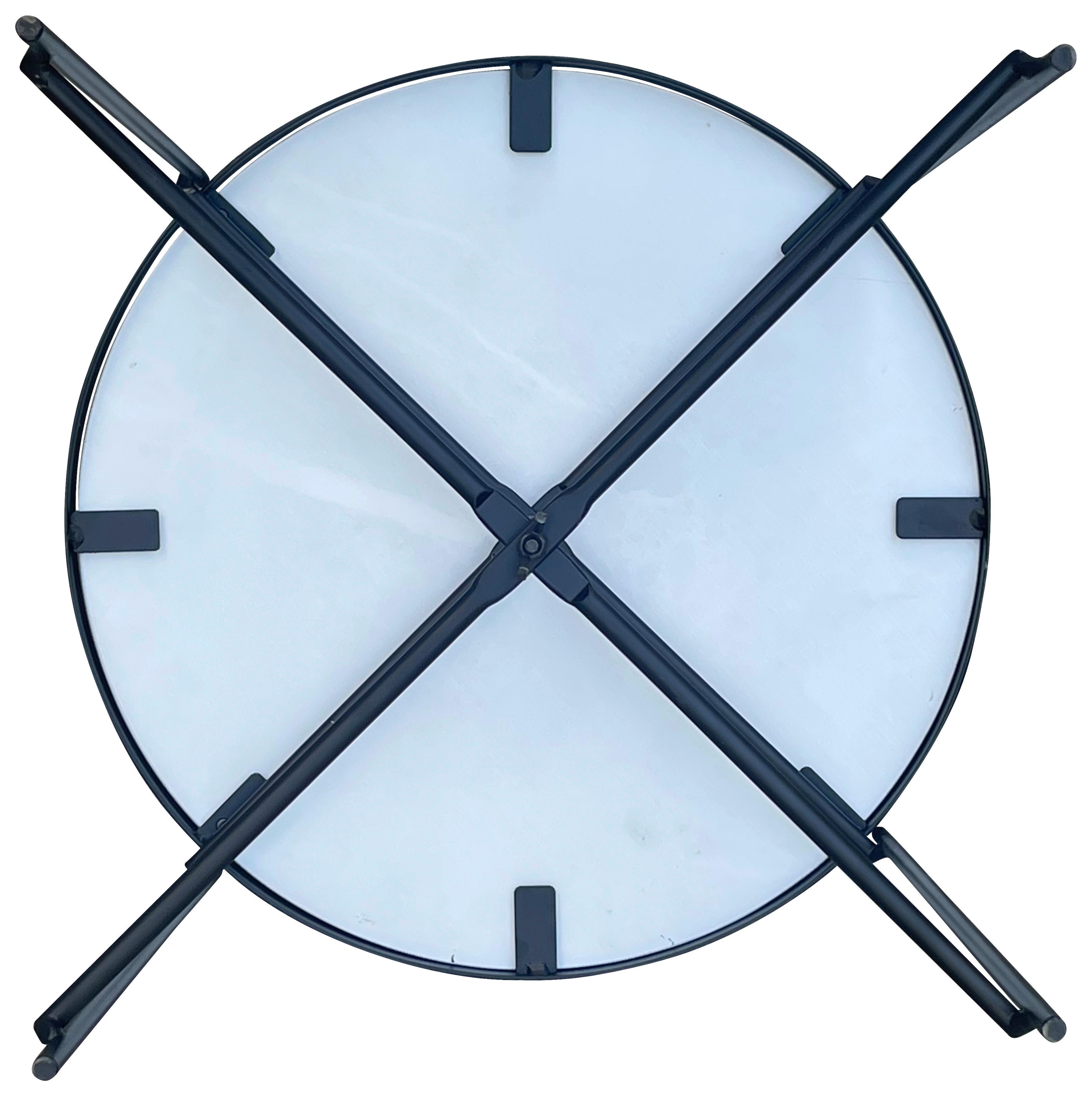 Beistelltisch Mirella 2 - Schwarz, MODERN, Glas/Metall (40/40/40cm)