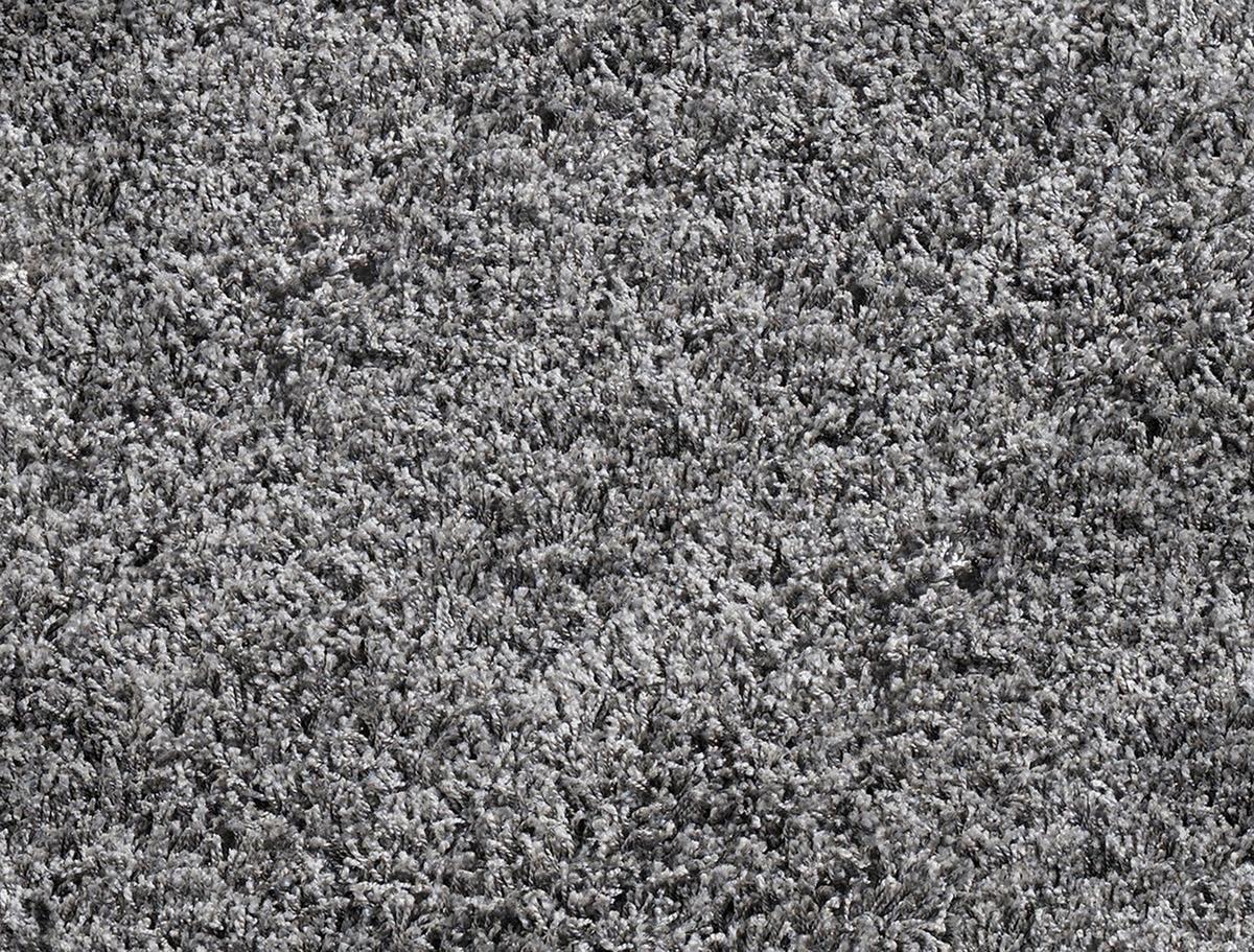 Hochflorteppich Fashion Shaggy Grau 160x230 cm - Grau, Basics, Textil (160/230cm) - Novel