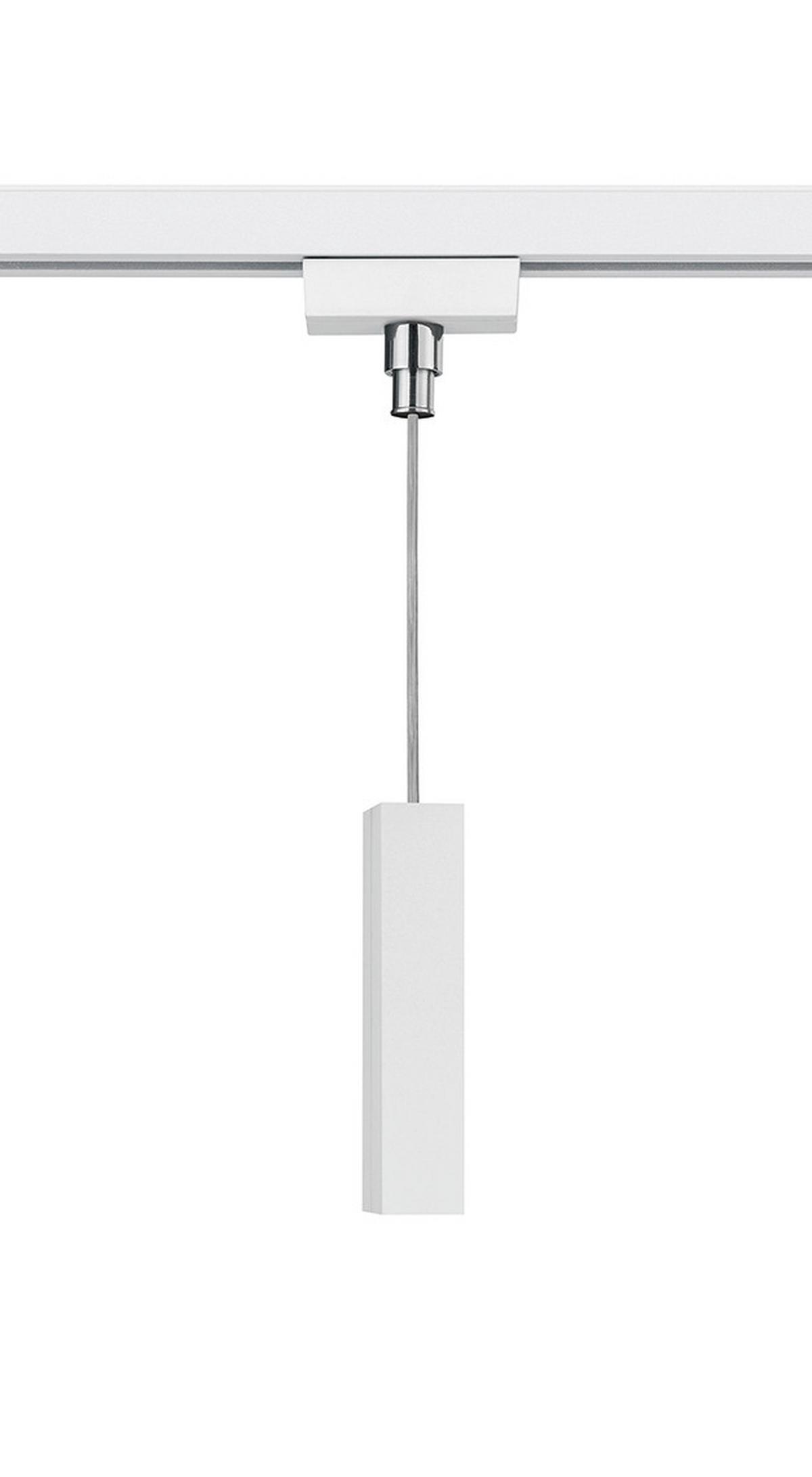 Schienensystem Duoline Adapter 703531 Weiß - Weiß, Basics, Kunststoff (6/34,5/3cm) - Trio Leuchten