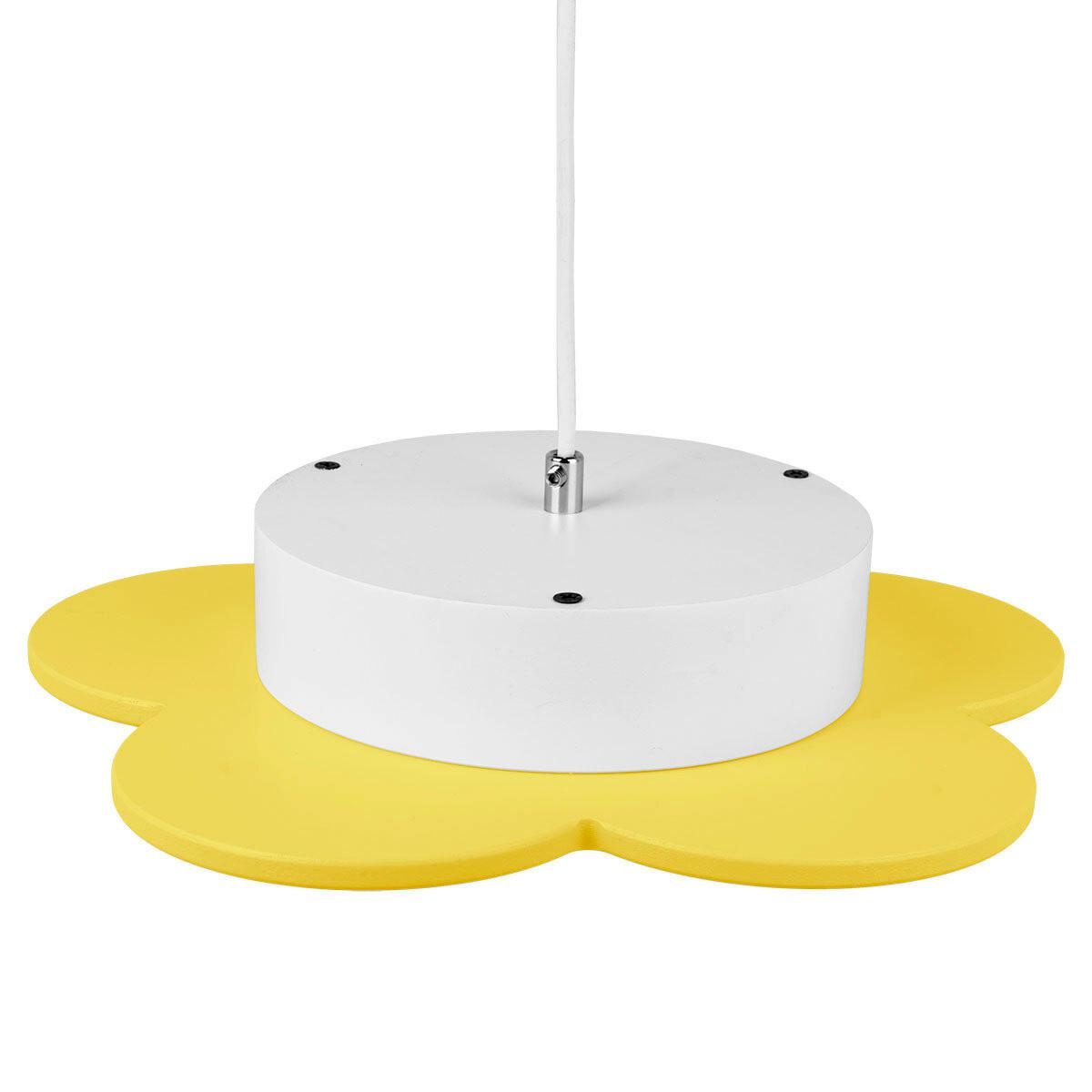 Kinderhängeleuchte 9550120 Fiore - Gelb, Basics, Holzwerkstoff/Kunststoff (33/70cm)