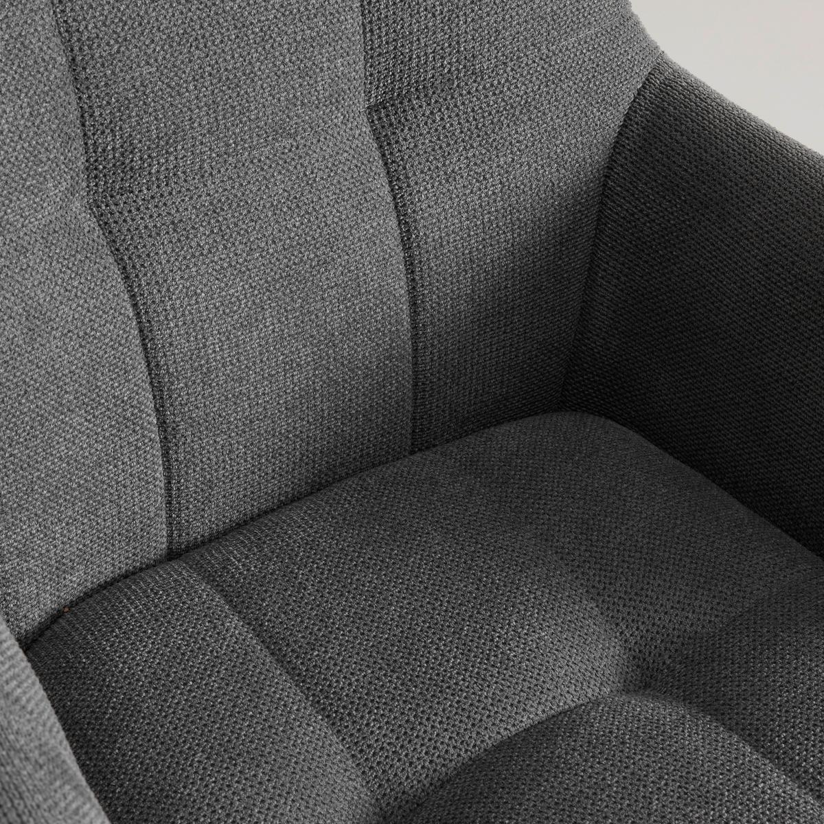 ŽIDLE S PODRUČKAMI DIONA - šedá, Moderní, dřevo/textil (57/89/66cm) - Mömax