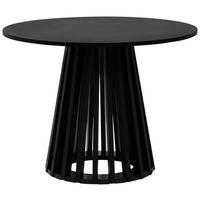 Couchtisch Garle Mdf Schwarz, B: 60 cm - Schwarz, Trend, Holzwerkstoff (60/44/60cm)