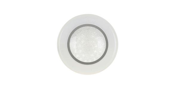 Led-deckenleuchte Elma - Chromfarben/Weiß, MODERN, Kunststoff/Metall (26/5,5cm) - Luca Bessoni