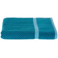 Duschtuch Rocky Baumwolle 500 g/M2 Petrol 70x140 cm - Petrol, ROMANTIK / LANDHAUS, Textil (70/140cm) - James Wood