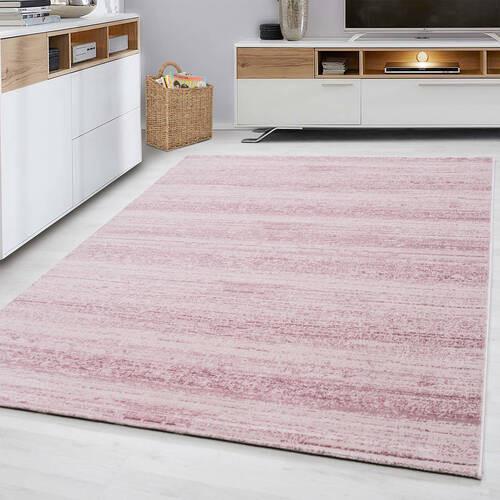 Webteppich Plus - Pink, Basics, Textil (280/370cm) - Novel
