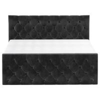 Boxspringbett Swing 20 Schwarz 140x200 Cm H2 - Beige/Schwarz, ROMANTIK / LANDHAUS, Textil (140/200cm) - James Wood