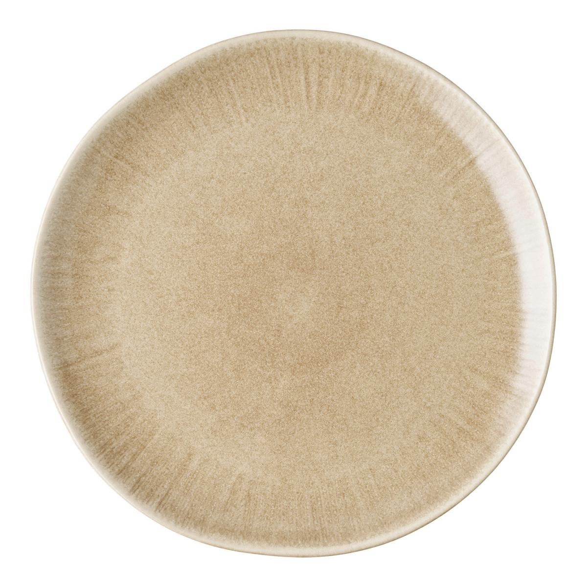 Speisetellerset Beige Viola Dinner Plate - Beige, Basics, Keramik