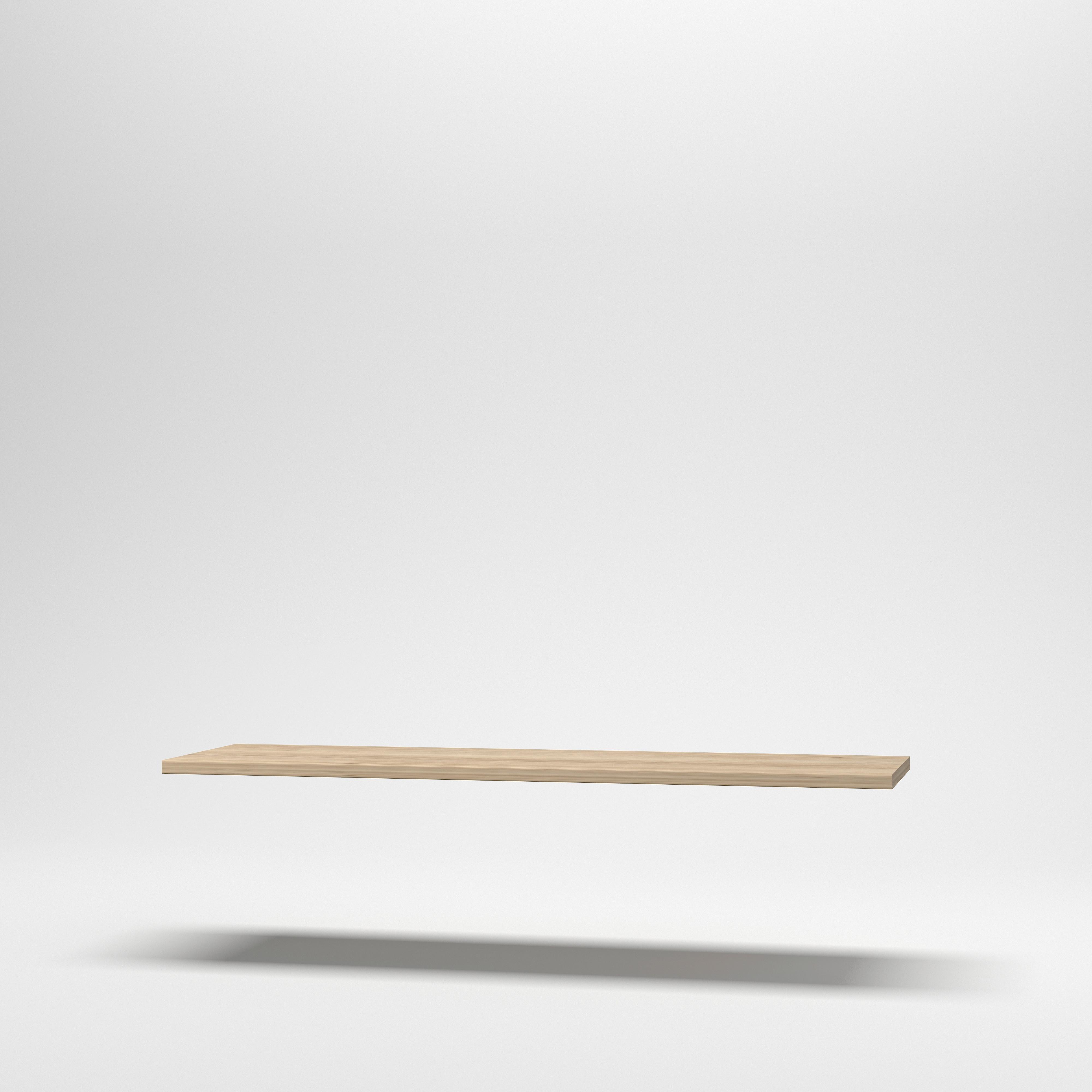 Munkalap Corina - tölgyfa színű, Modern, fa (262/3,8/60cm)