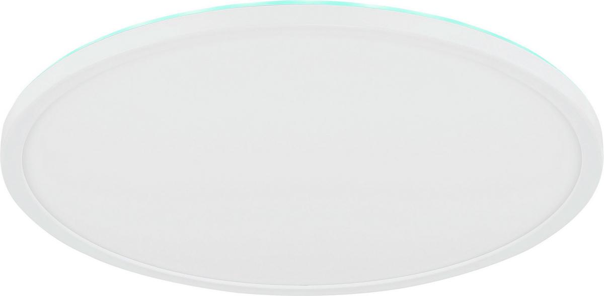 LED-DECKENLEUCHTE MAURICE - Weiß, Basics, Kunststoff (42/2,8cm) - Luca Bessoni