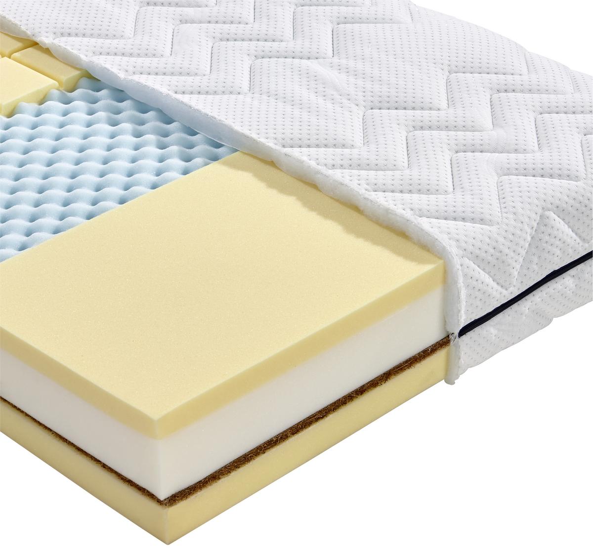 Matrace Femina Kokos 90x200cm, H4 - bílá, textil (90/200cm) - Primatex
