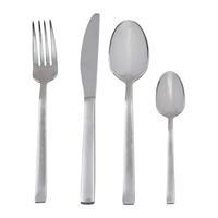 Evőeszköz Készlet 24db-os Isabell - nemesacélszínű, Romantik / Landhaus, fém - James Wood