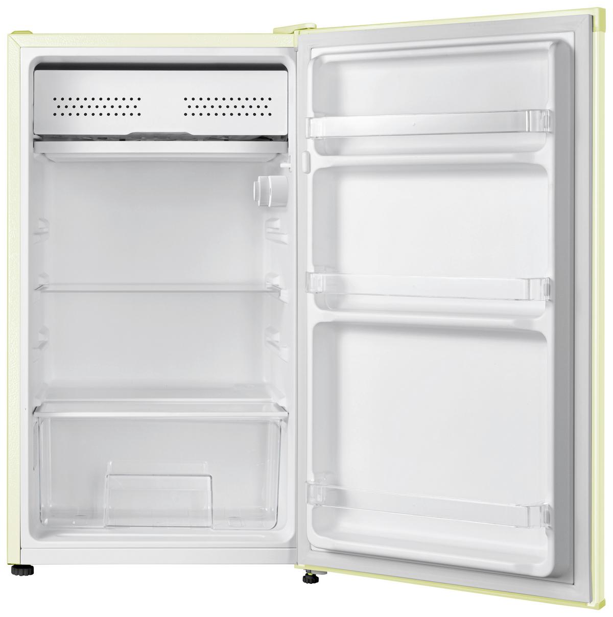 KÜHLSCHRANK Creme B: 47,4cm - Creme, Basics, Glas/Kunststoff (47,4/83,1/44,7cm) - Respekta