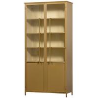 Vitrine Exhibit Honig B: 96 Cm - Honig, Design, Glas/Metall (96/200/40cm) - Livetastic