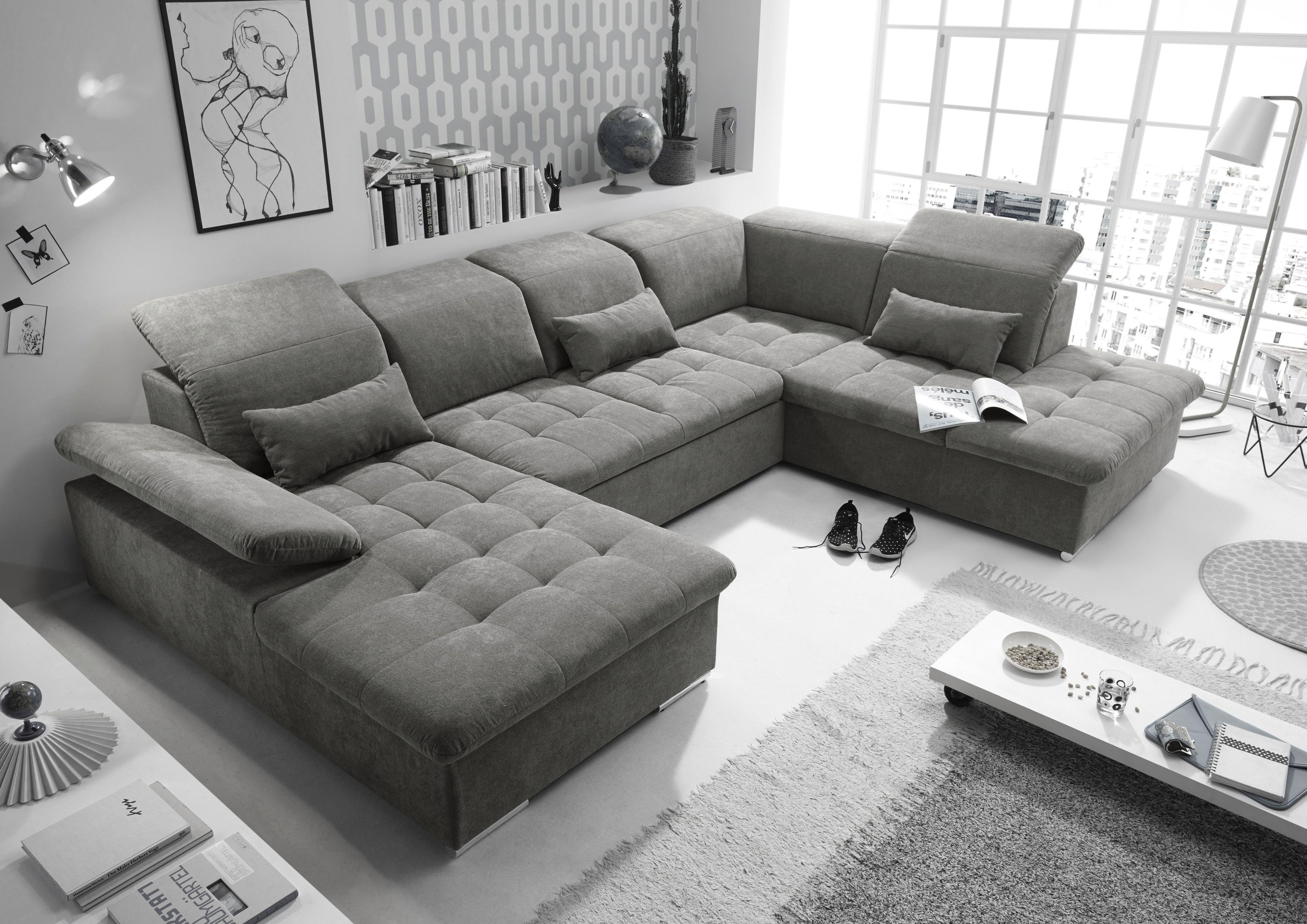 Wohnlandschaft Wayne in U-Form