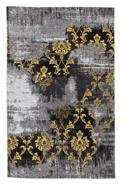 Flachwebteppich Diana Melody Gelb/grau 40x60 Cm - Gelb/Grau, Basics, Textil (40/60cm) - Novel