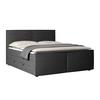 Boxspringbett Mit Bettkasten Algier 180x200 Cm Schwarz - Schwarz, MODERN, Karton/Holz (180/200cm) - MID.YOU