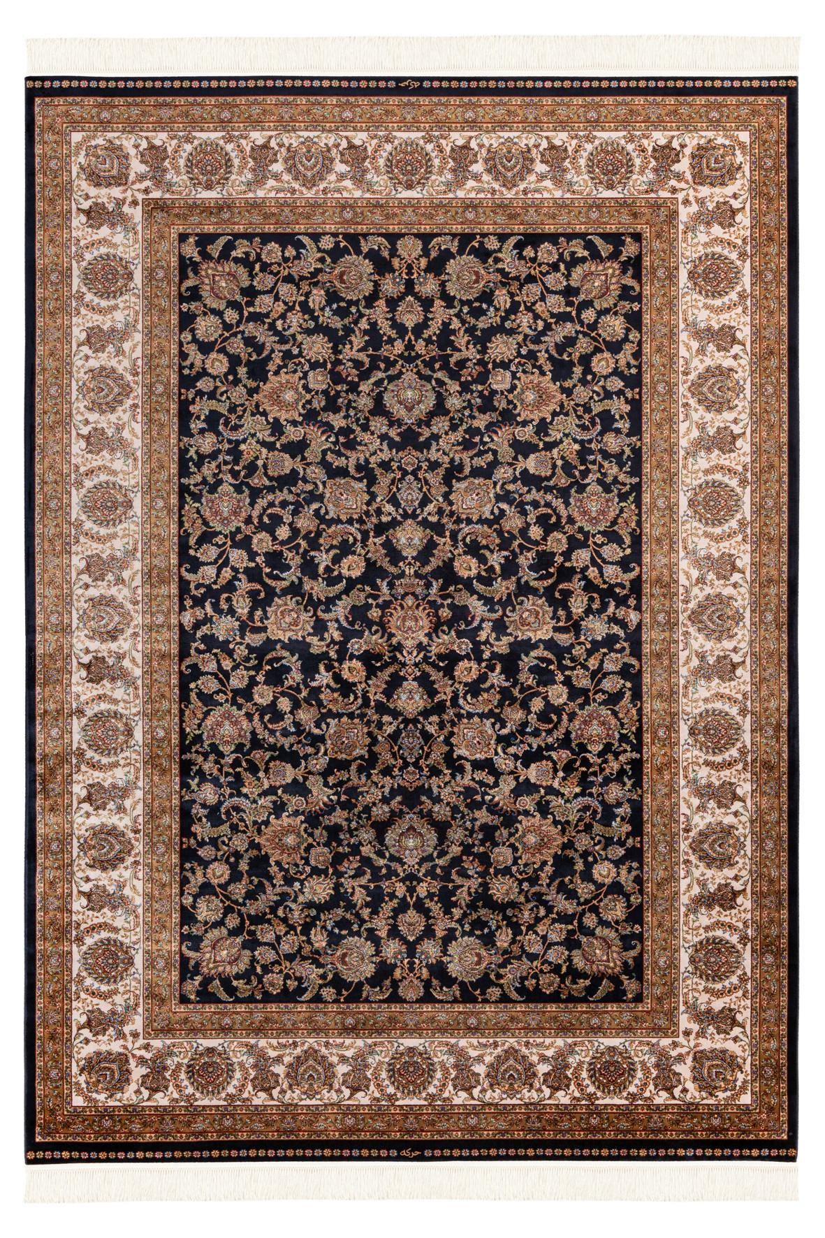 Webteppich My Babylon Of Obsession - Blau/Hellbraun, Design, Textil (80/150cm) - Obsession